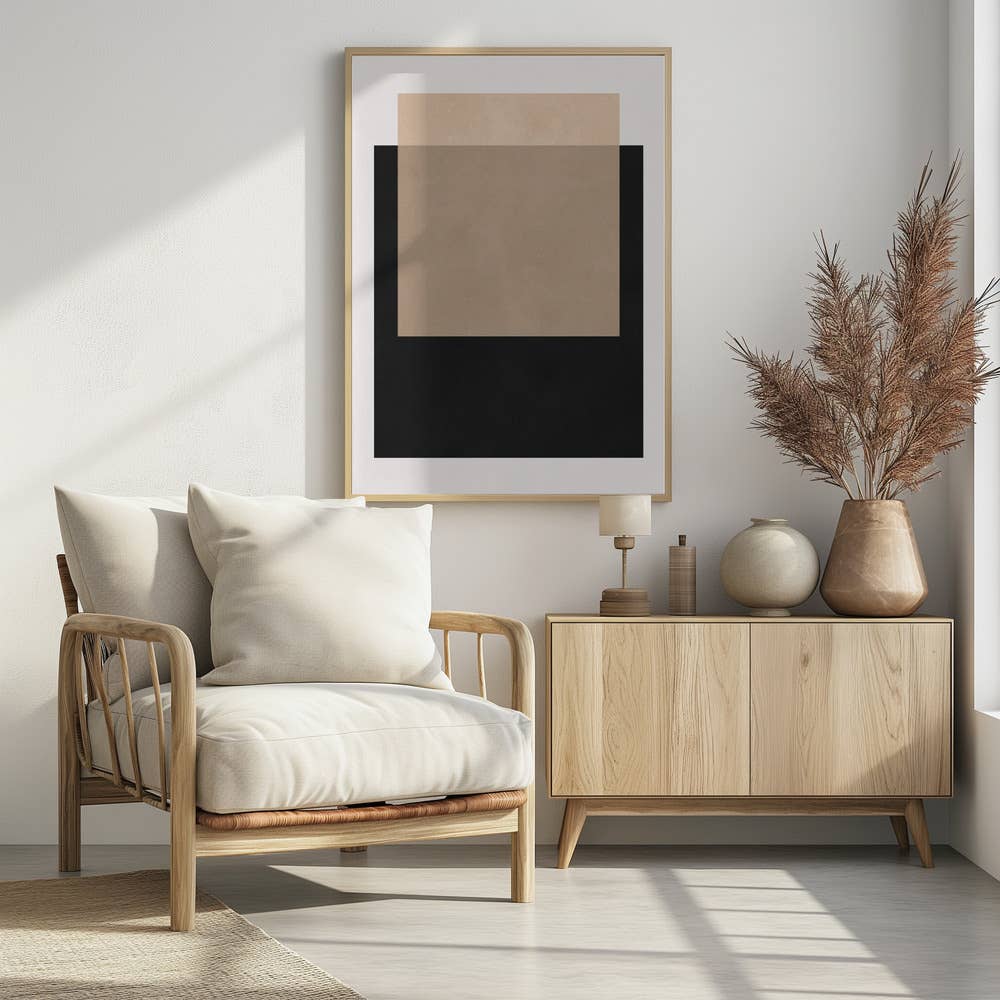 "Overlapping geometry" Wall Art - HER Home Design Boutique
